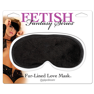 Fetish Fantasy Satin Love Mask Black OS