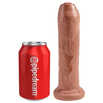 King Cock Uncut Tan 7in