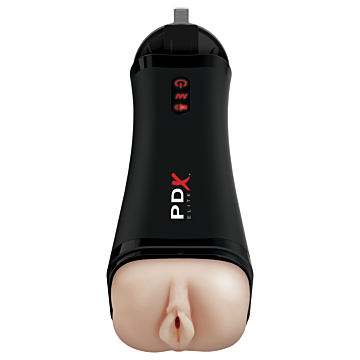 PDX PDX Elite Talk Back Super Stroker Flesh