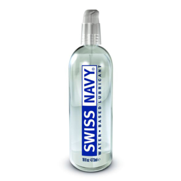 Swiss Navy Water Based Lubricant Transparent 16oz