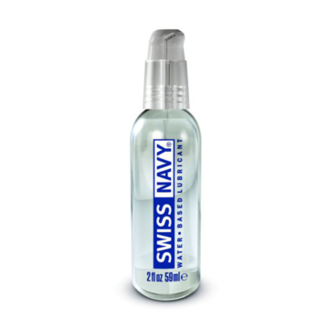 Swiss Navy Water Based Lubricant Transparent 2oz