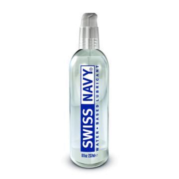 Swiss Navy Water Based Lubricant Transparent 8oz