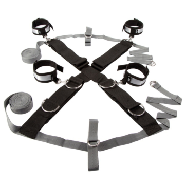 Keep Still Over The Bed Cross Restraint - Black
