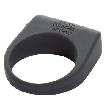 Fifty Shades of Grey Secret Weapon Vibrating Cock Ring - Love Ring - Black