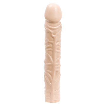 Classic Dong Realistic Dildo 25 cm Light Skin (Vac-u-lock) - Doc Johnson - Veins