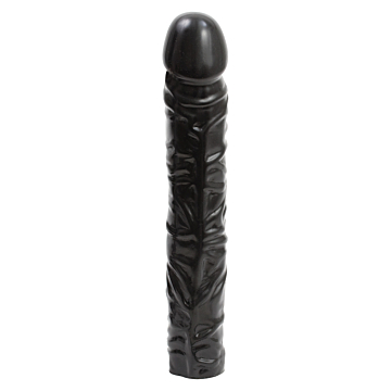 Classic Dong Realistic Dildo 25 cm Black (Vac-u-lock) - Doc Johnson - Veins