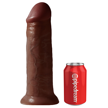 King Cock Realistic Dildo with Suction Cup 30 cm (Brown) - Pipedream