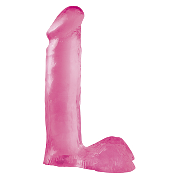 Realistic Dong With Balls 19 cm (Pink) - Pipedream Basix Rubber Works