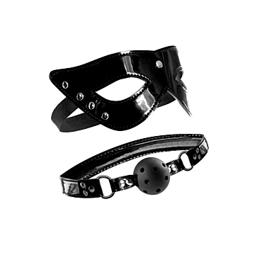 Masquerade Mask & Ball Gag