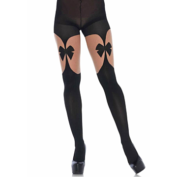 Illusion Garterbelt Pantyhose