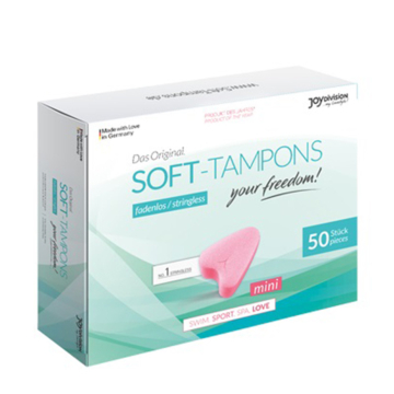 Soft Tampons Mini, Box of 50