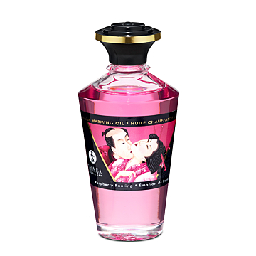 Shunga Erotic Art Aphrodisiac Warming Oil Raspberry Feeling 100ml
