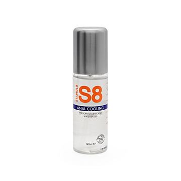 S8 Cooling WB Anal Lube 125ml