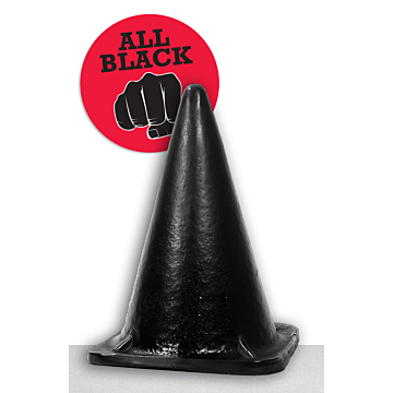 XXL Conic Butt Plug 30 cm - All Black 