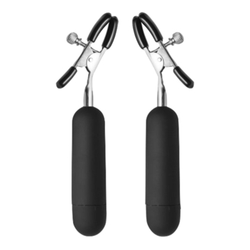 Dark Passion Vibrating Nipple Clamps