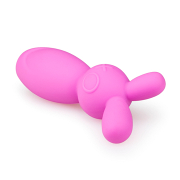 Silicone Mini Bunny Finger Vibrator (Purple) - EasyToys