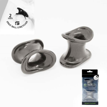 Ergo Ball Stretcher Cock Ring (2x) Metal Color - Sport Fucker - Testicles