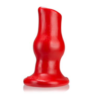 [SIL] Pig-Hole Deep-2 Hollow Plug - Large - Red