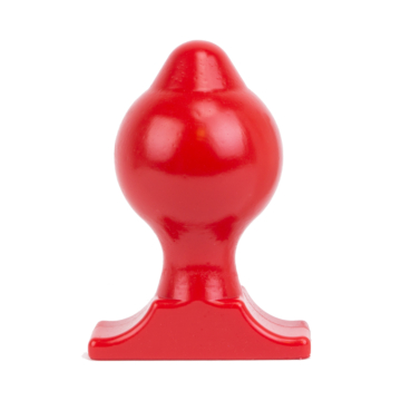 ABR74 Classic Butt Plug 18 cm (Red) - All Black