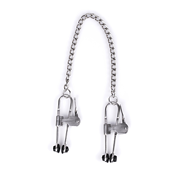 Pressure Tit Lock Nipple Tighteners with Chain - Kiotos