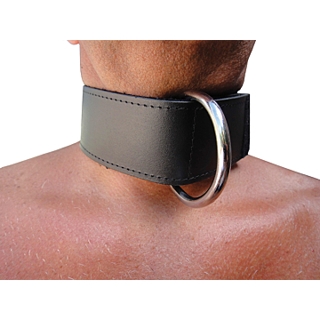 Velcro Leather BDSM Collar - Kiotos - Kinky Sex Toy