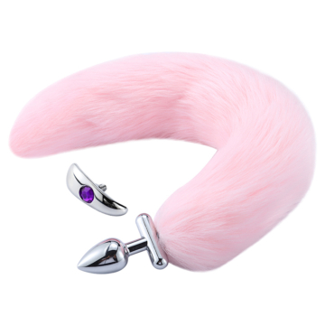 Screwed Pink Tail Plug