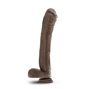 DR. SKIN MR. ED 13INCH DILDO CHOCOLATE