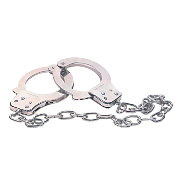 CHROME HANDCUFFS METAL HANDCUFFS W. KEY