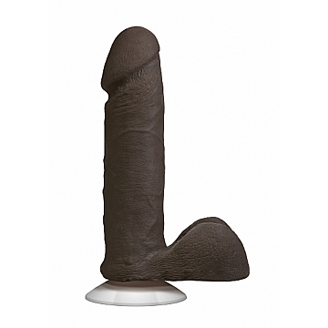 The Realistic Cock - Vac-U-Lock Suction Cup - 6 Inch - Brown