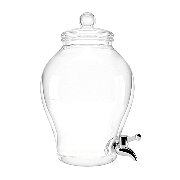 Shots Media Transparent Glass Lube Jar