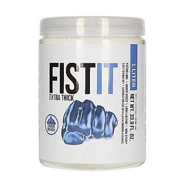 Fist It Extra Thick Water-Based Anal Lubricant 1000ml - Shots Media - Anal Relaxer