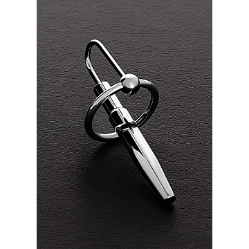 Wedge Plug Ring Stainless Steel Hollow Urethral Dilator (30mm) - Triune - BDSM Torture