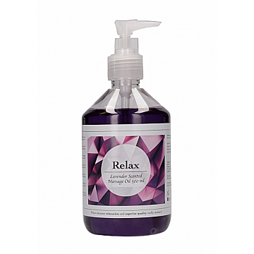 Relax - Lavender Scented Massage Oil - 500 ml