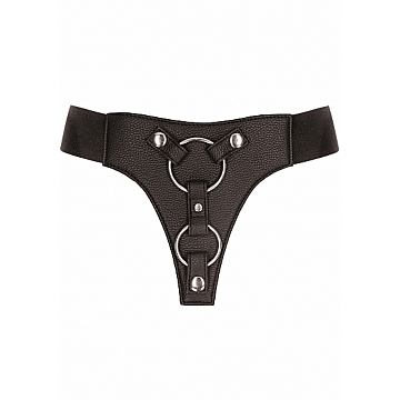 Double Penetration Harness - Black