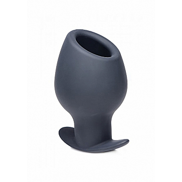 Ass Goblet Silicone Hollow Anal Plug-Large