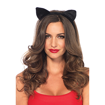 Velvet Cat Ear Headband