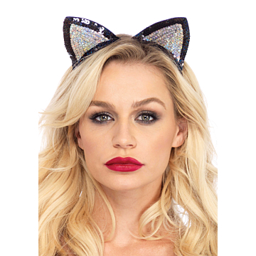 Sparkling Feline Headband