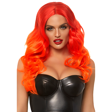 Orange Ombre Wig by Leg Avenue