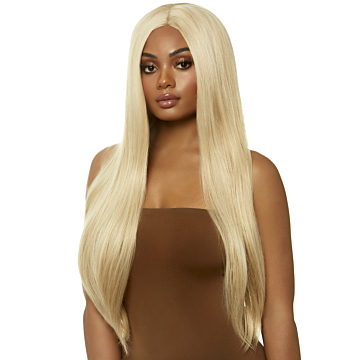 Blonde Center Part Wig by Leg Avenue