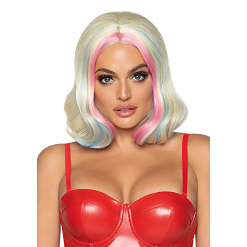 White Harley Bob Wig by Leg Avenue