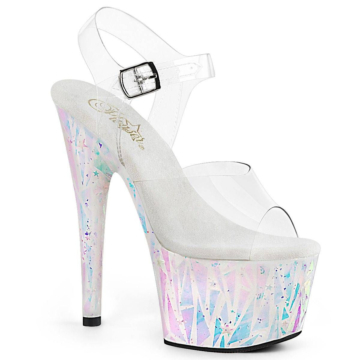 Platform Sandal ADORE-708SPLA-2 - White Hologram