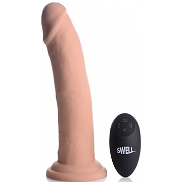 Swell 7X Inflatable and Vibrating Silicone Dildo 21.5 cm - XR Brands