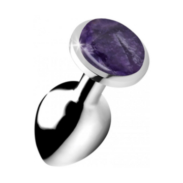 Amethyst Gem - Butt Plug - Medium
