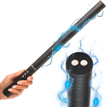 XR Brands Zeus E-Stim Baton - Black