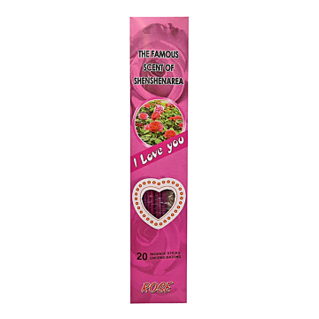 FRAGRANCE STICKS ROSE 20PCS - Without Pheromone