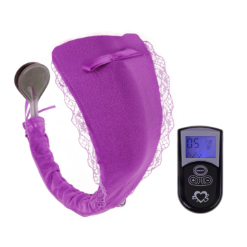 Baile C-string Invisible Secret Panty With Remote Control Pink
