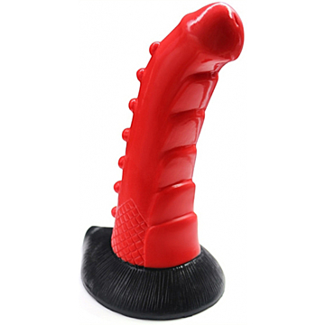 Monster Wavy Silicone Dildo 19cm - Non Realistic Penis