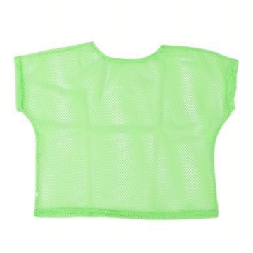 Vibrant Green Mesh Top