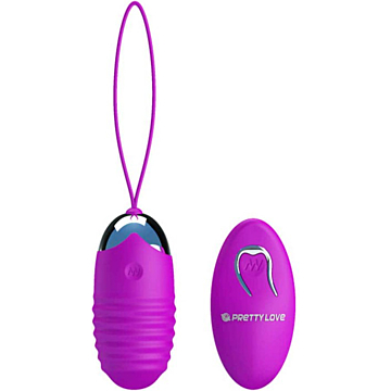 Silicone Vibrating Vaginal Eggs Jessica (Purple) - Pretty Love