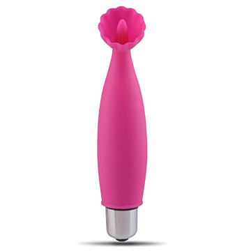 Toyz4lovers 1-Speed Silicone Clitoral Vibrator - Pink